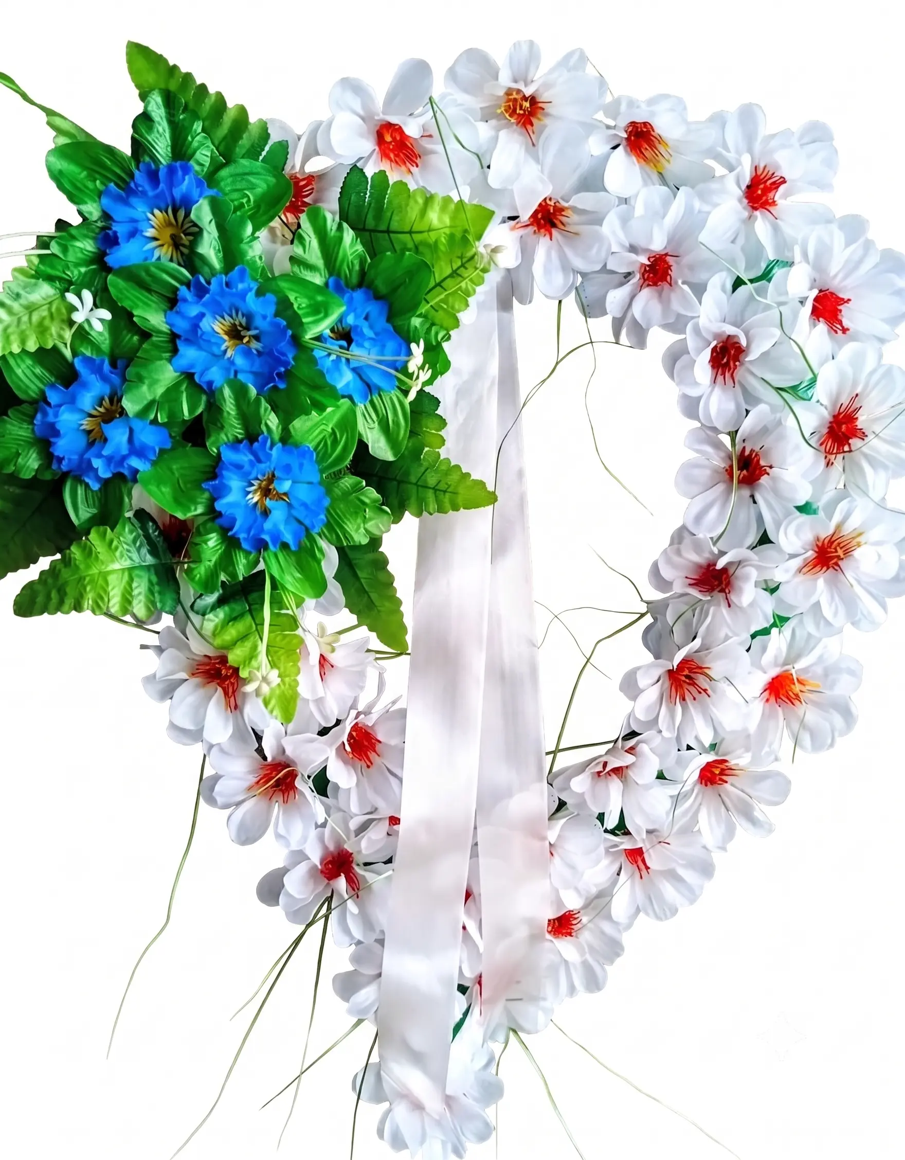 Lagrima Blanca con Azul